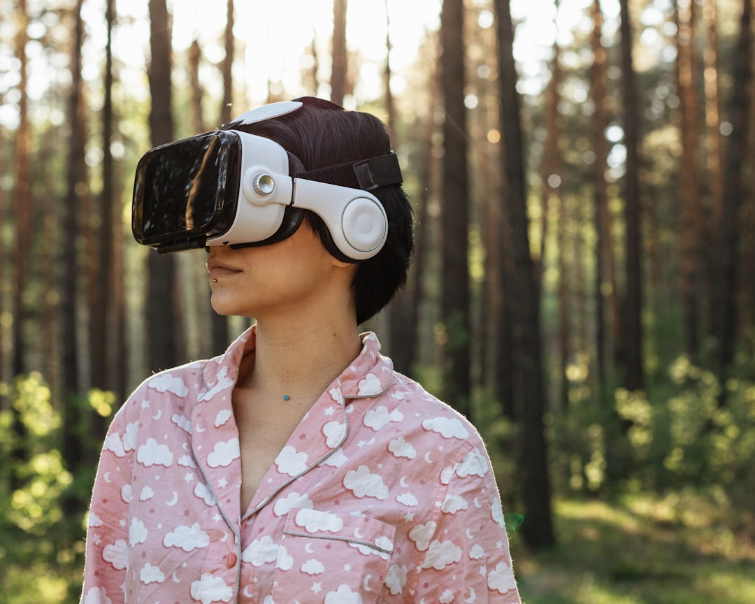 Photo Virtual reality landscape