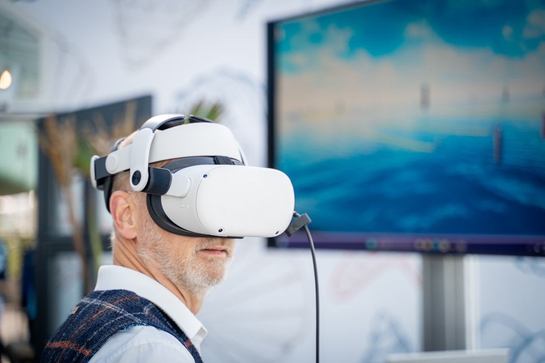 Photo Virtual reality landscape